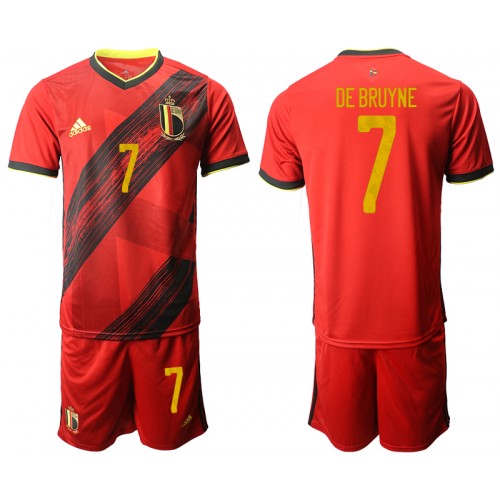 Belgija Dres DE BRUYNE 7 Dječji Domaći Euro 2020 Kratkih Rukava Belgija Dres DE BRUYNE 7 Dječji Domaći Euro 2020 Kratkih Rukava
